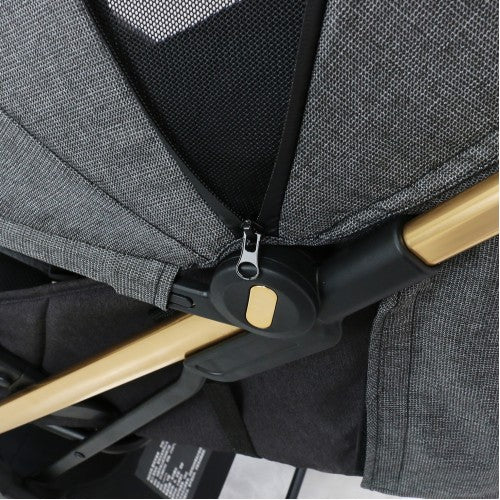 Capella X9 Air-Touch Stroller - Black