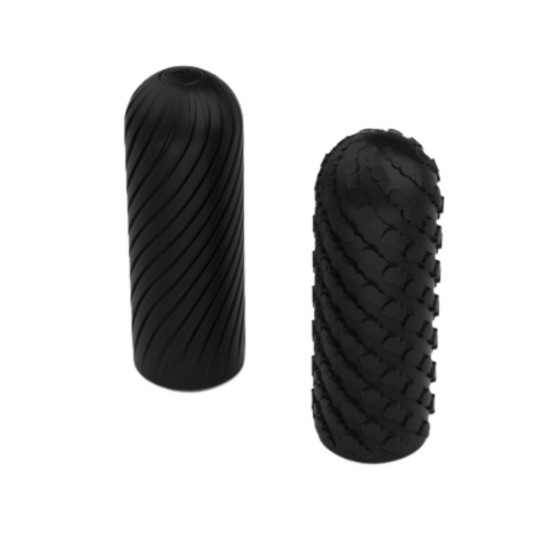 Arcwave Ghost Pocket Manual Stroker Cleantech Silicone Male Masturbator - Black-3