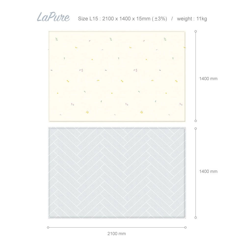 Parklon LaPure Minimal Fruits Herringbone Grey (Size L15)