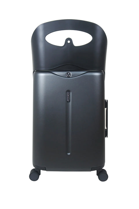Miamily MultiCarry Ride-On Luggage 18" - Midnight Black