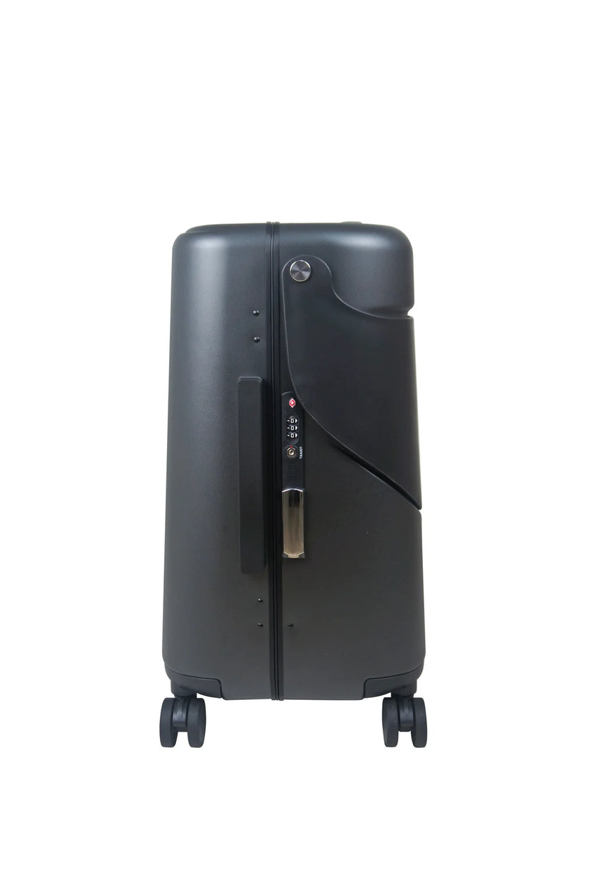 Miamily MultiCarry Ride-On Luggage 18" - Midnight Black