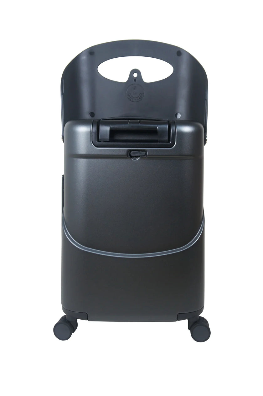 Miamily MultiCarry Ride-On Luggage 18" - Midnight Black