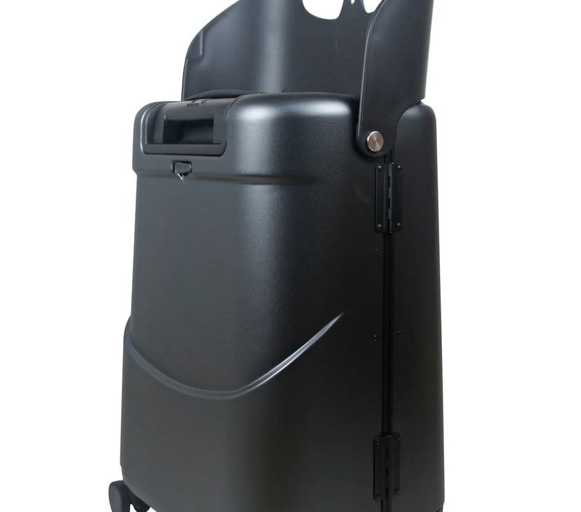 Miamily MultiCarry Ride-On Luggage 18" - Midnight Black