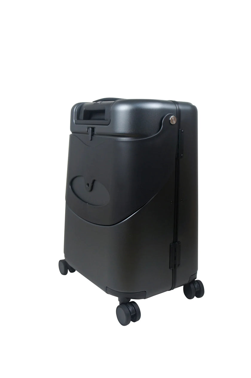 Miamily MultiCarry Ride-On Luggage 18" - Midnight Black