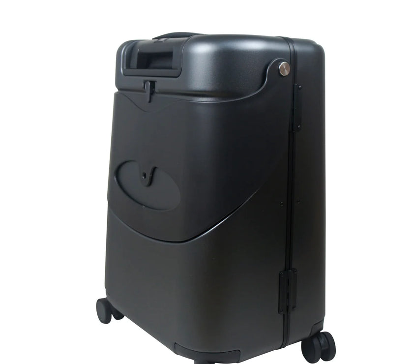 Miamily MultiCarry Ride-On Luggage 18" - Midnight Black