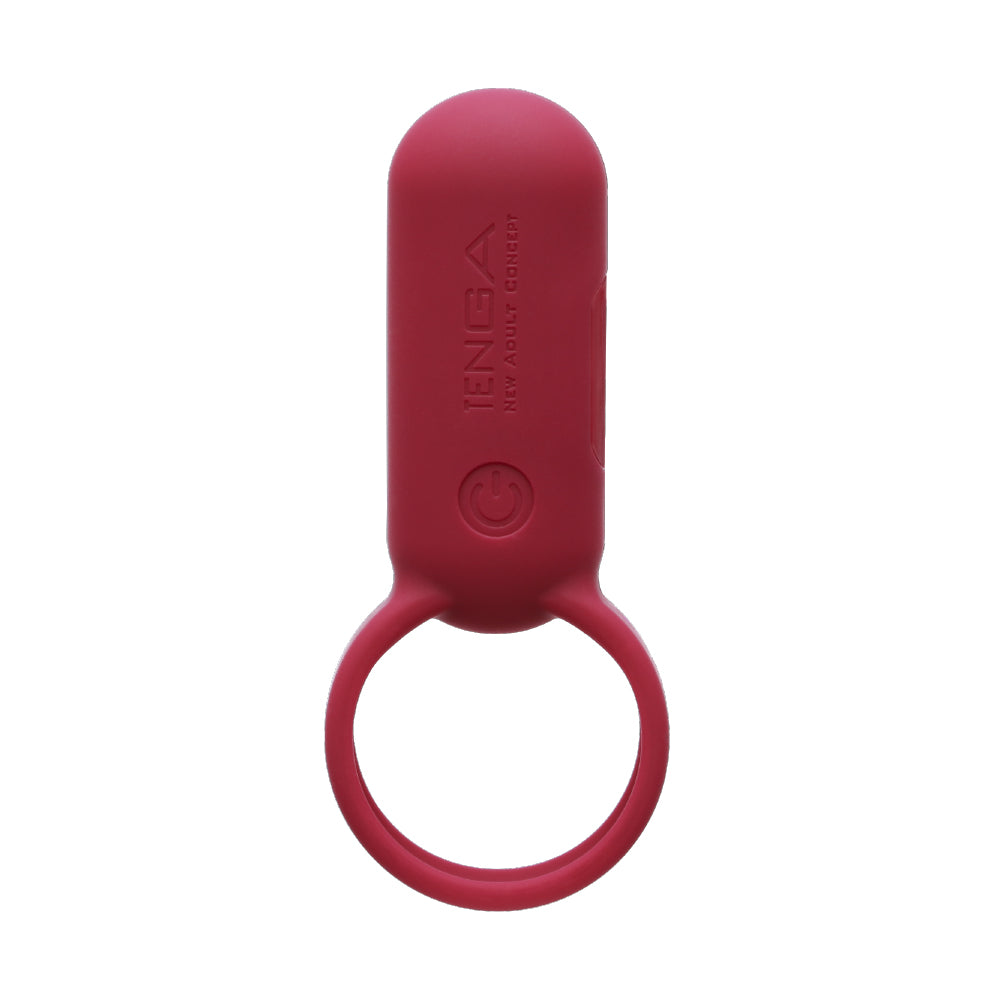 Tenga SVR Smart Vibe Ring Couple Vibrator Carmine