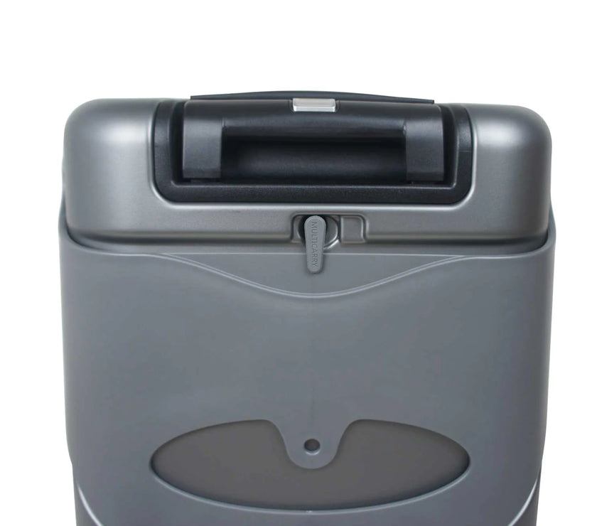 Miamily MultiCarry Ride-On Luggage Charcoal Grey 18"