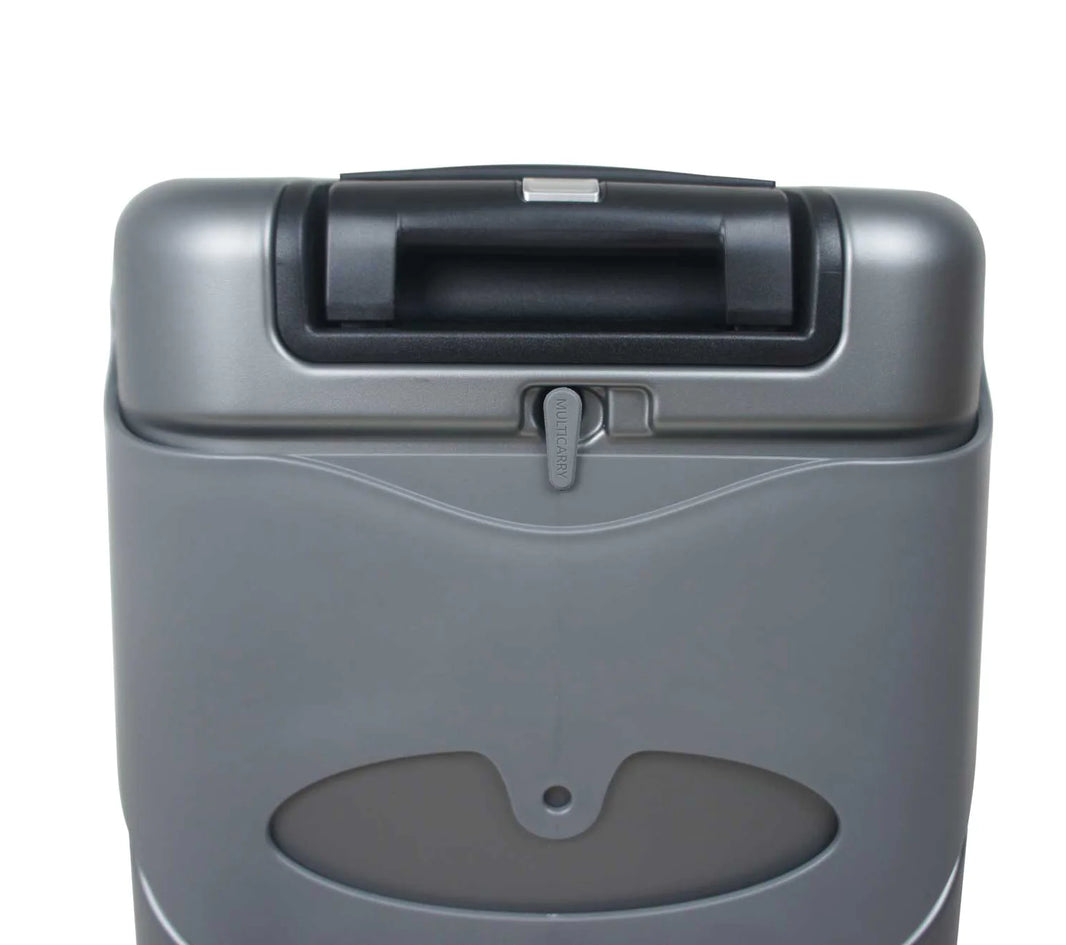 Miamily MultiCarry Ride-On Luggage Charcoal Grey 18"