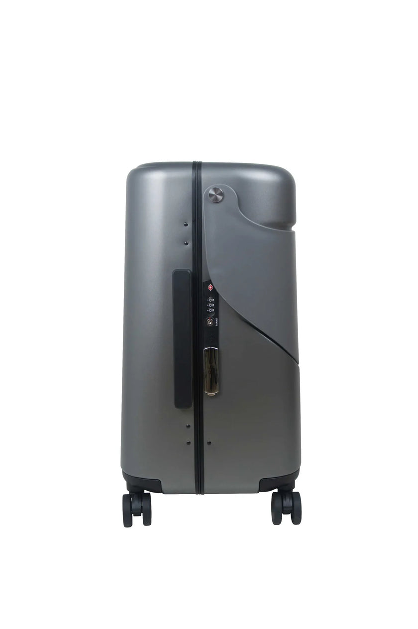 Miamily MultiCarry Ride-On Luggage Charcoal Grey 18"