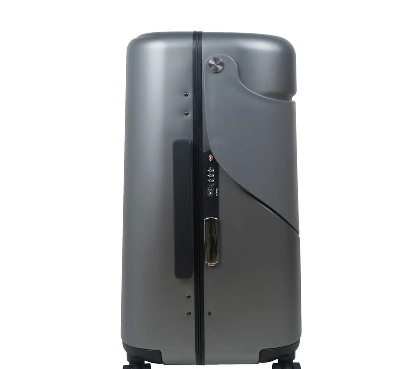Miamily MultiCarry Ride-On Luggage Charcoal Grey 18"