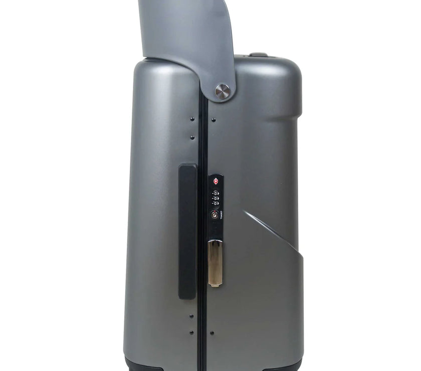 Miamily MultiCarry Ride-On Luggage Charcoal Grey 18"