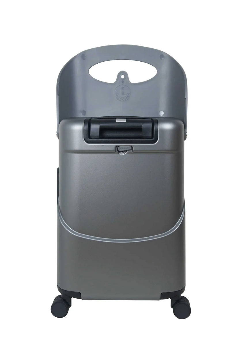 Miamily MultiCarry Ride-On Luggage Charcoal Grey 18"