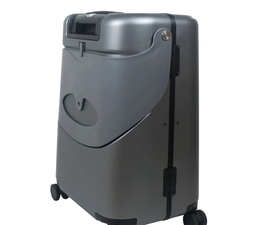 Miamily MultiCarry Ride-On Luggage Charcoal Grey 18"