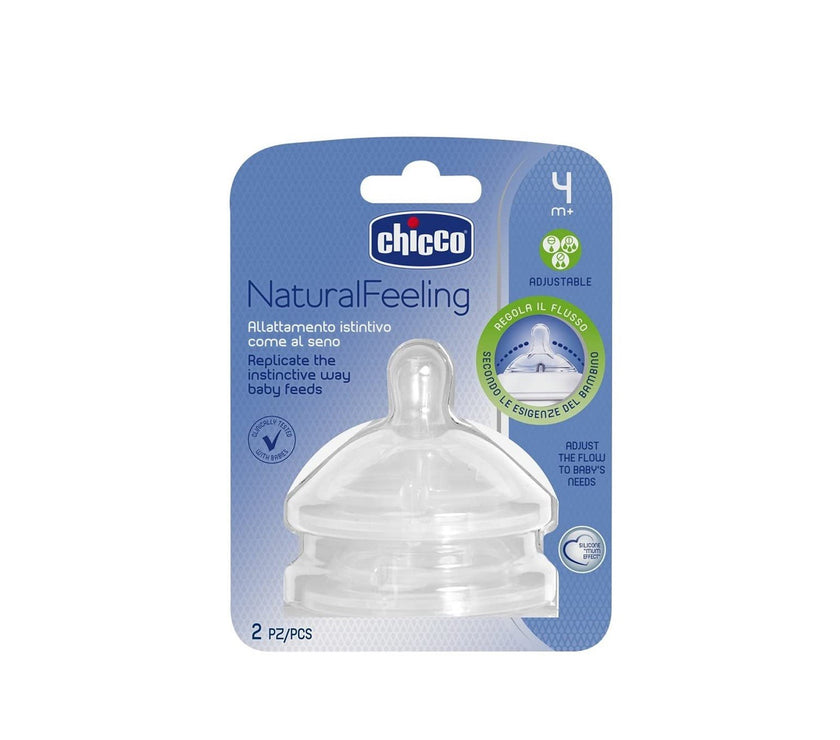 Chicco Perfect5 Silicone Teats - 2PCS