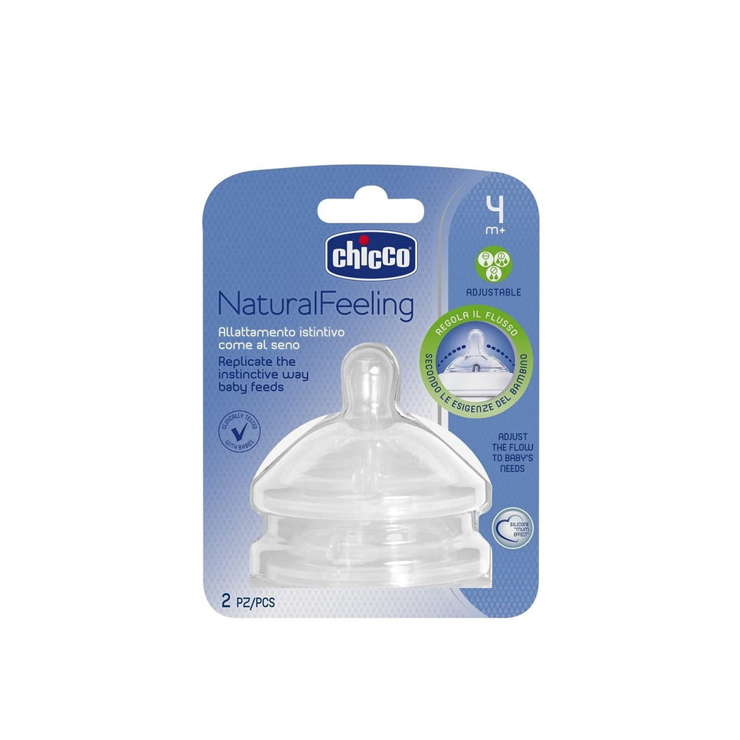 Chicco Perfect5 Silicone Teats - 2PCS