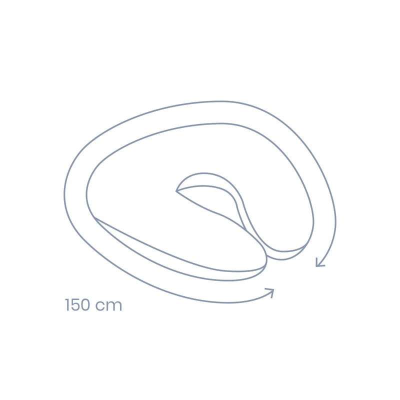 Doomoo Softy: Organic Cotton Small Multi-functional Cushion (Nursing, Lounging)-6