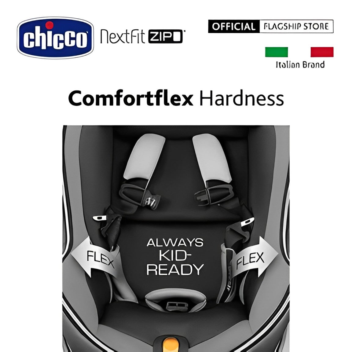 Chicco NextFit Zip Convertible Baby Car Seat 06079852070070