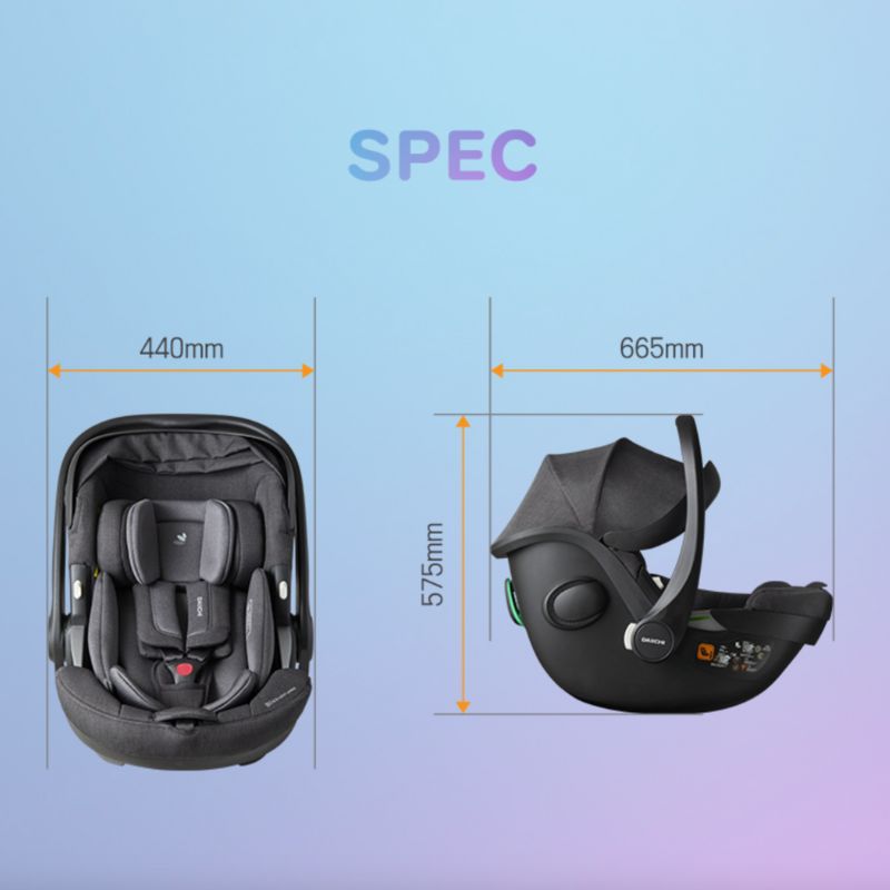 Daiichi Bliva i-Size Infant Car Seat (ADAC Rating 1.4)-8