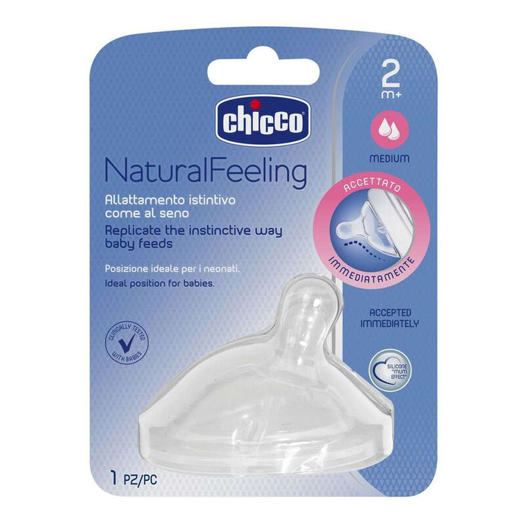 Chicco Perfect5 Silicone Teats - 2PCS