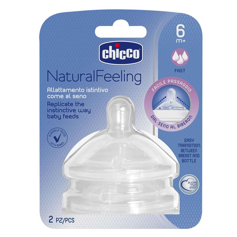 Chicco Natural Feeling Silicone Teats-5