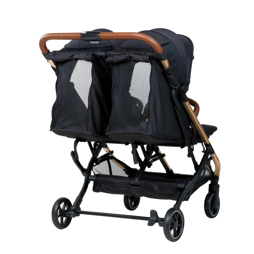 Beblum Gemini Twin Stroller 0-22kg/seat (Assorted Designs) - 2024 model