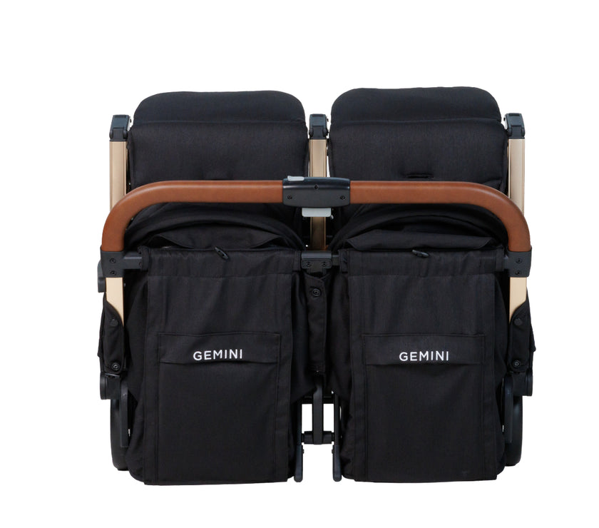 Beblum Gemini Twin Stroller 0-22kg/seat (Assorted Designs) - 2024 model
