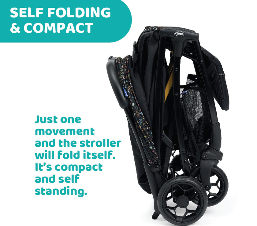 Chicco Glee Lightweight Auto Fold Stroller