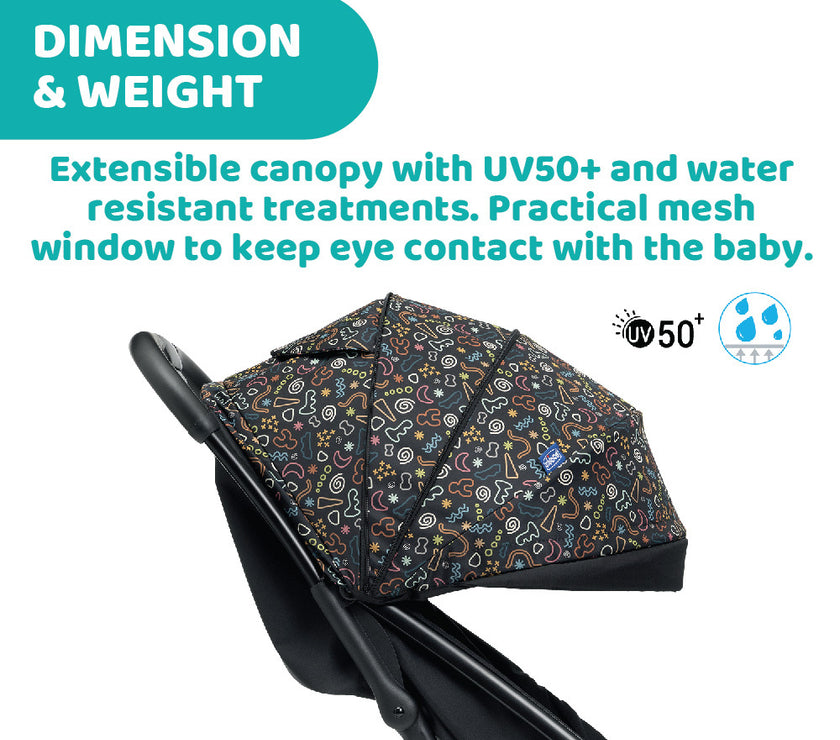 Chicco Glee Lightweight Auto Fold Stroller