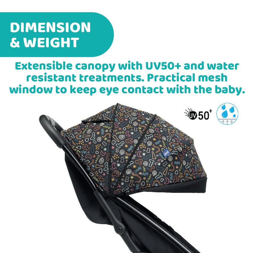 Chicco Glee Lightweight Auto Fold Stroller