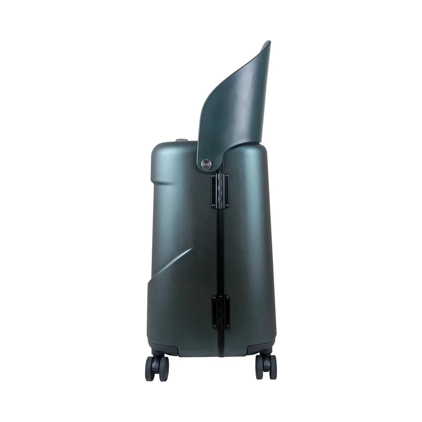 Miamily MultiCarry Ride-On Luggage (Forest Green) 18"