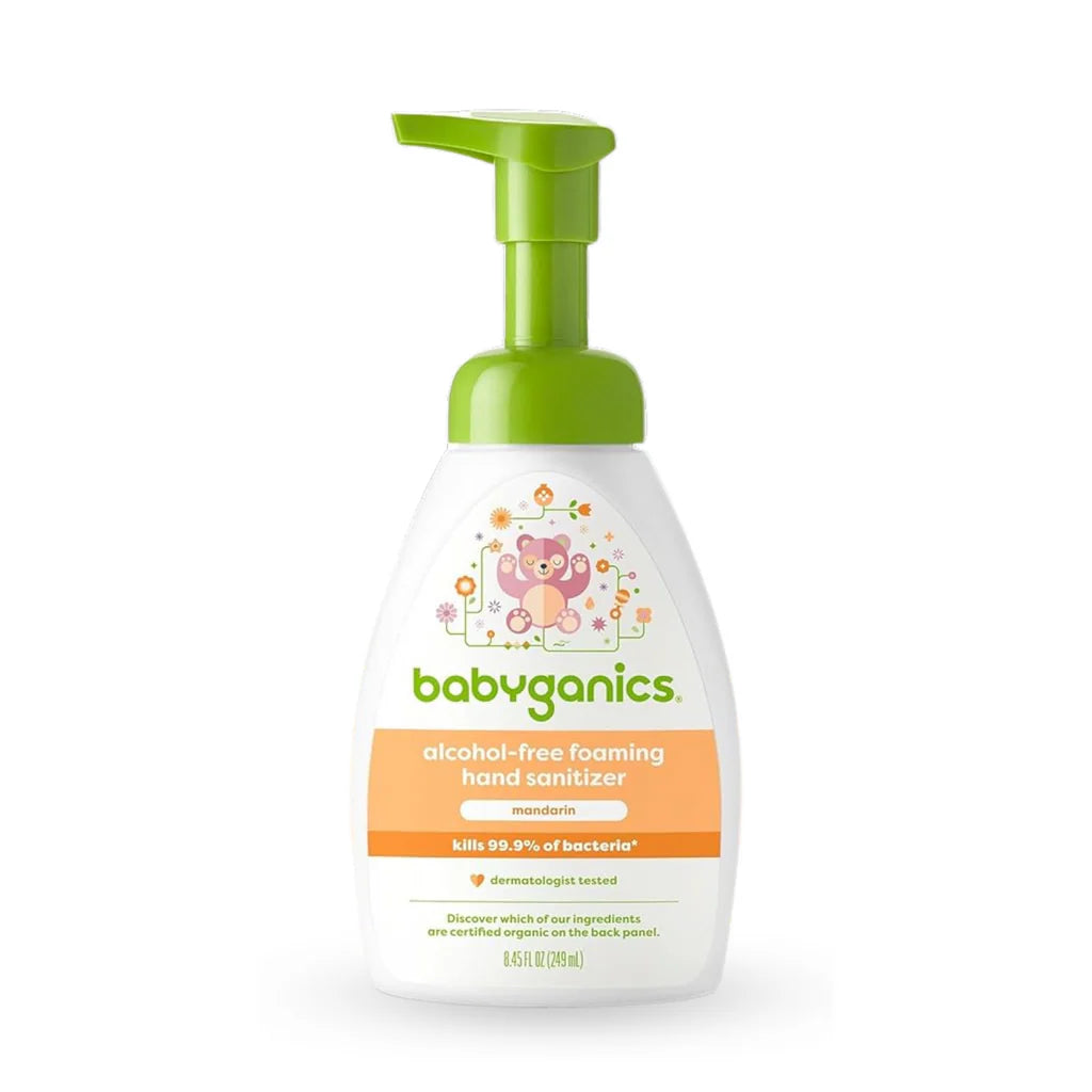 Babyganics alcohol-free foaming hand sanitizer, mandarin-2