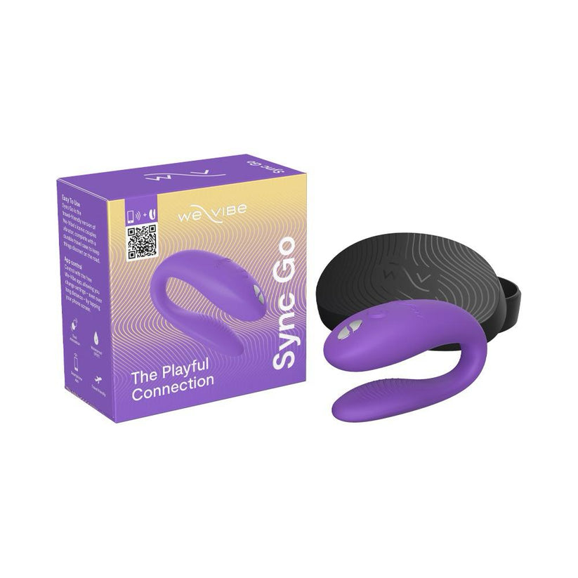 We Vibe Sync Go App and Remote-Controlled Couple Vibrator (Assorted Colour)