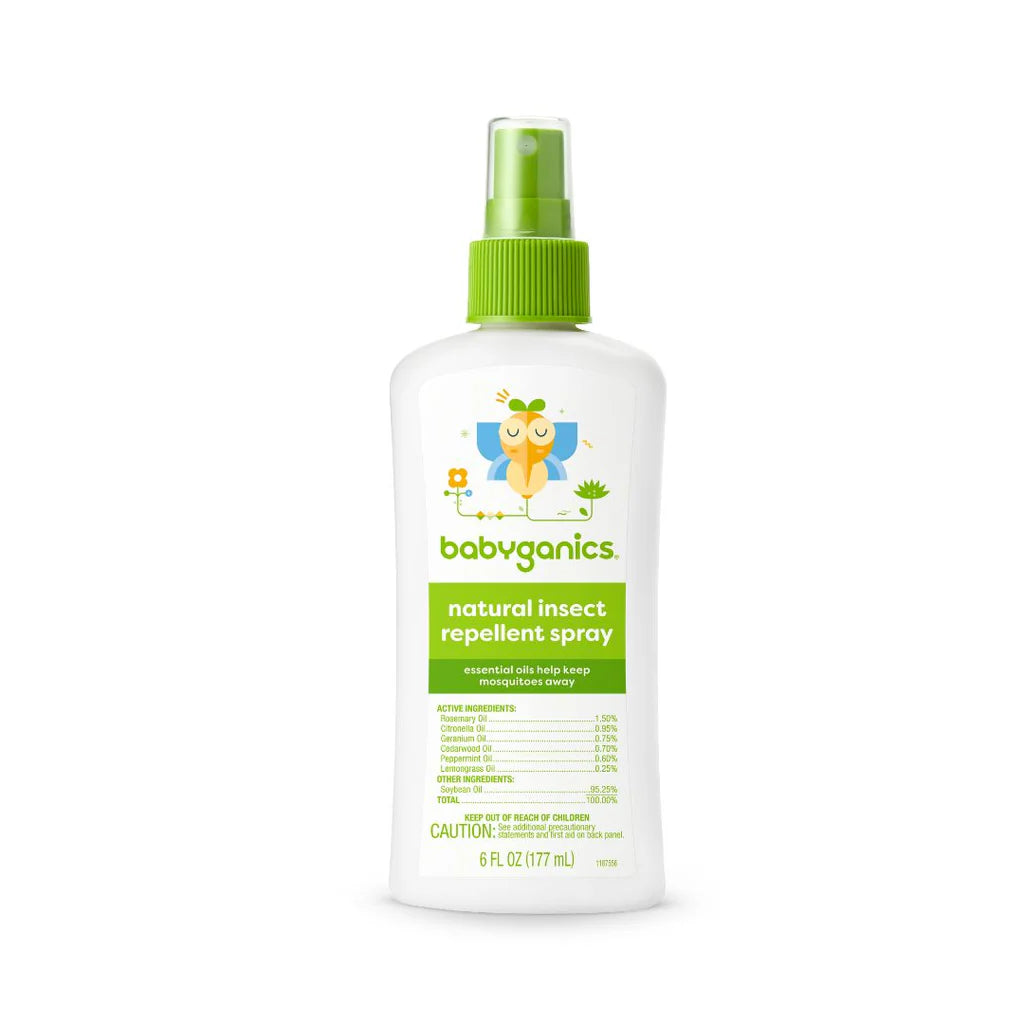 Babyganics natural insect repellent, 177ml