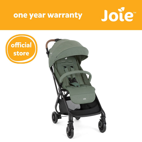 Joie Tourist Lightweight Signature Stroller (with Rain Cover & Car Seat Adaptor & Travel Bag)