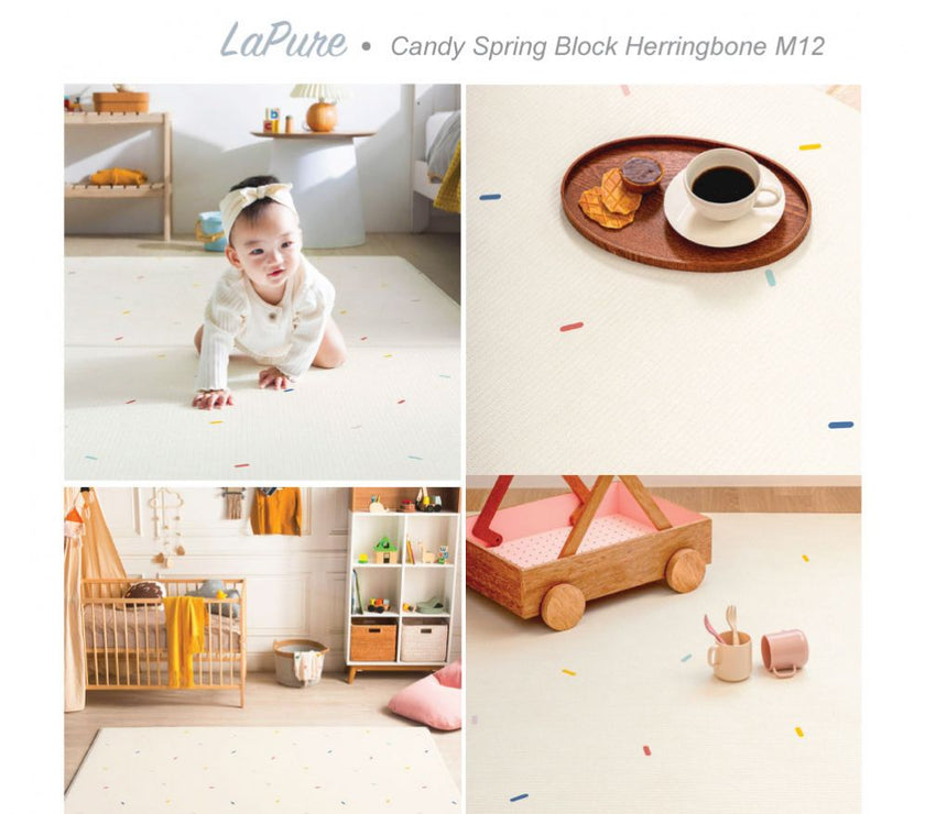 Parklon LaPure Candy Spring Block Herringbone (size M12)