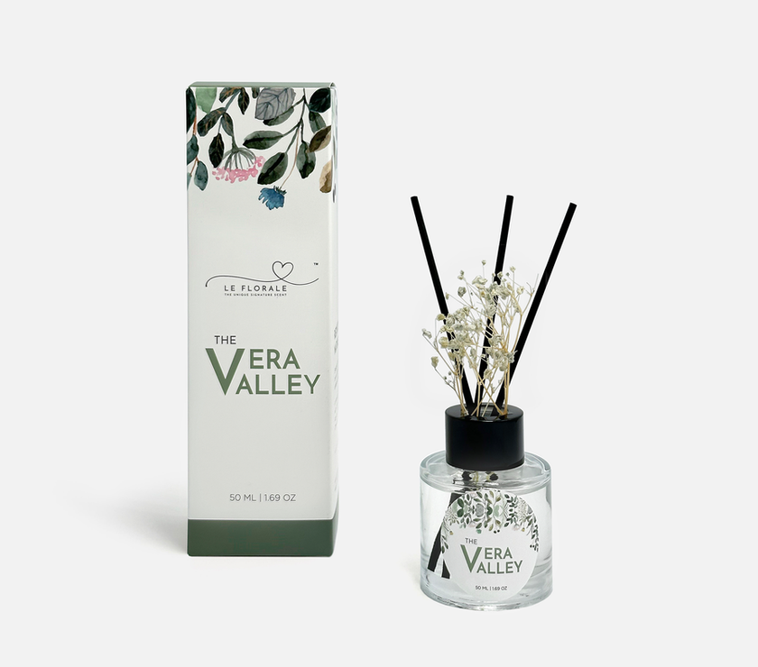 Le Florale Signature Scent Reed Diffuser - The Vera Valley