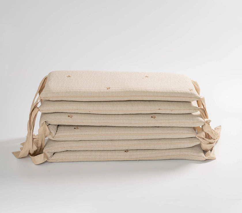 Little kBaby x LOLBaby Breathable Premium Cotton Bumper Guard (For Baby Cot)
