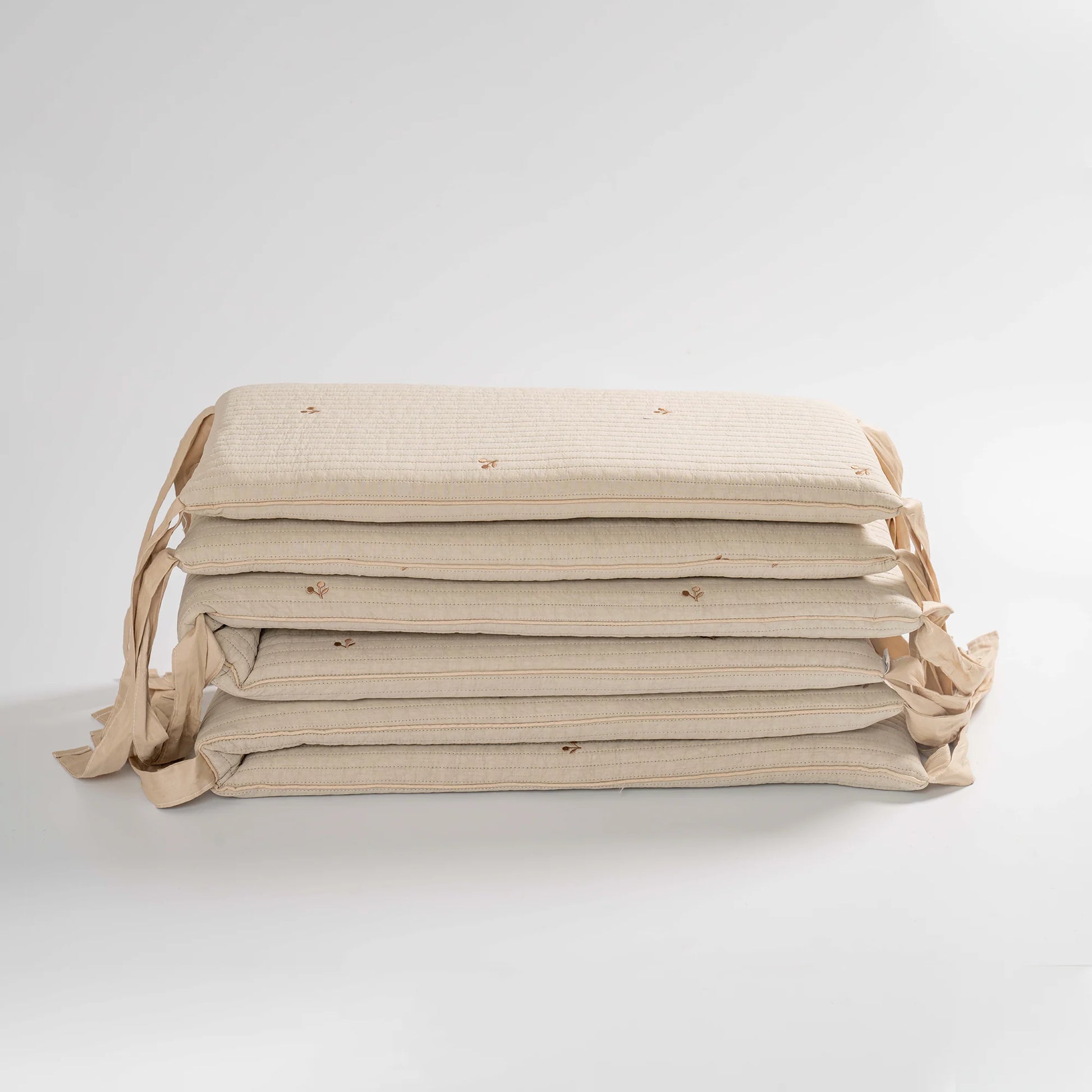 Little kBaby x LOLBaby Breathable Premium Cotton Bumper Guard (For Baby Cot)-3