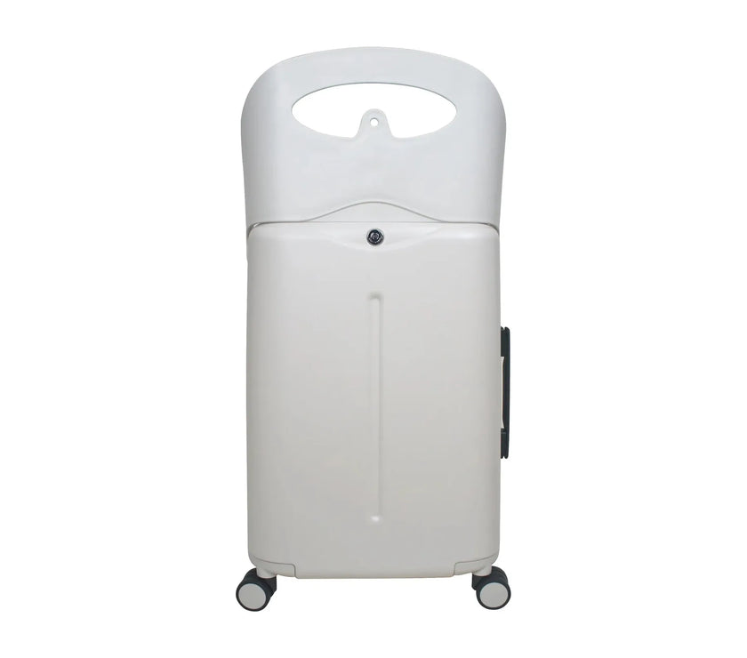Miamily MultiCarry Ride-On Luggage (Mist Grey) 18"