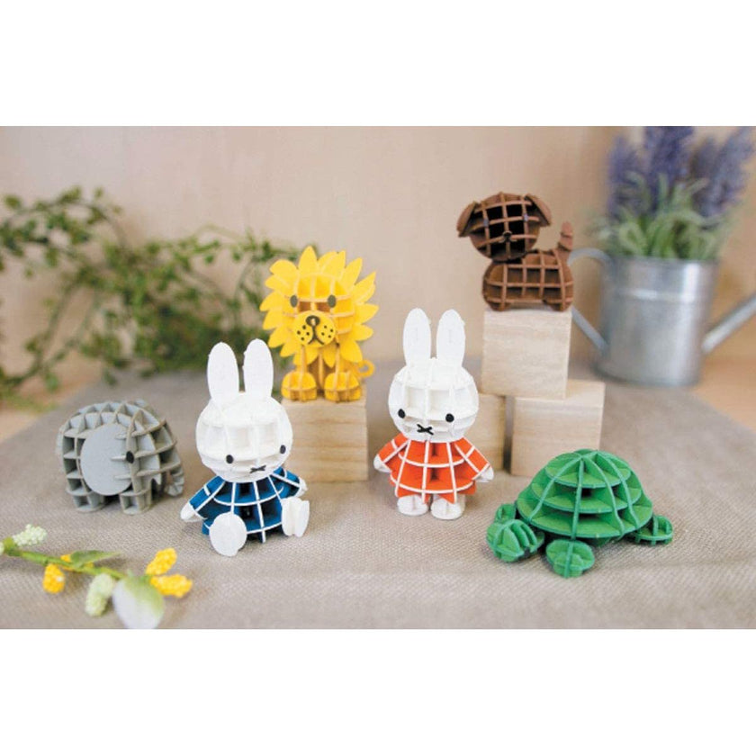 Jigzle Miffy Turtle 3D Paper Puzzle
