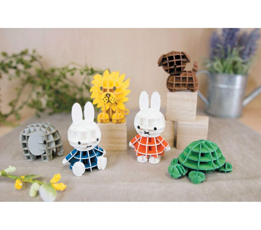 Jigzle Miffy Lion 3D Paper Puzzle