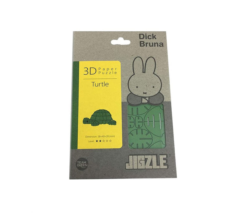 Jigzle Miffy Turtle 3D Paper Puzzle