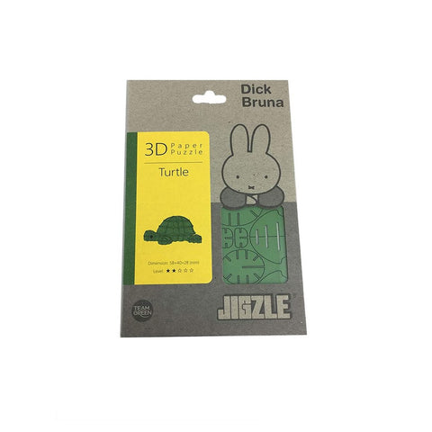 Jigzle Miffy Turtle 3D Paper Puzzle