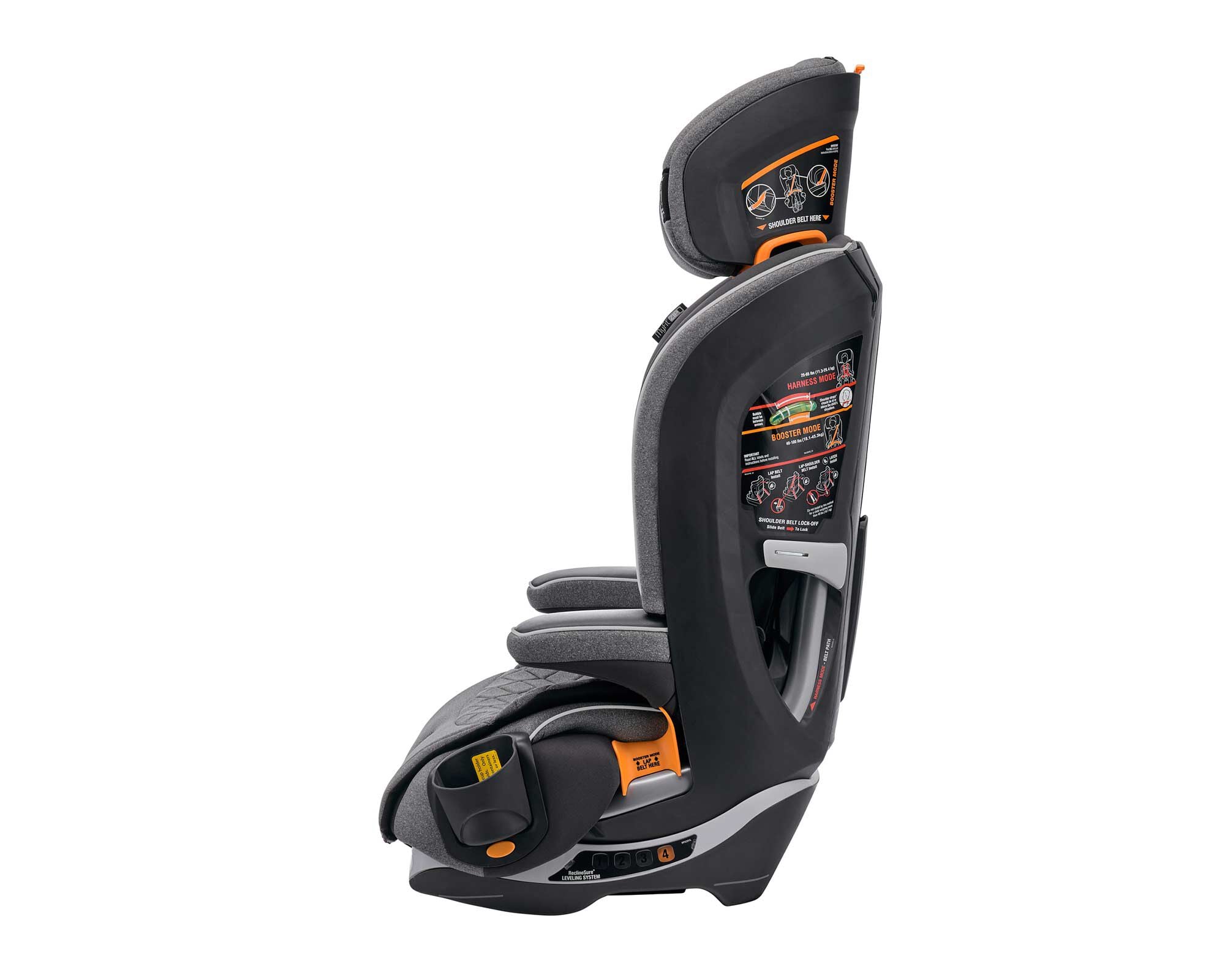 Chicco - MyFit Harness + Booster Car Seat - Granite