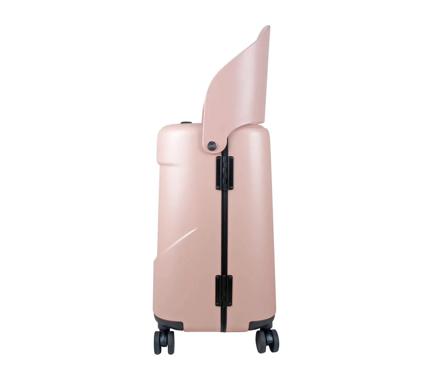 Miamily MultiCarry Ride-On Luggage (Dusty Pink) 18"