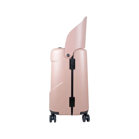 Miamily MultiCarry Ride-On Luggage (Dusty Pink) 18"