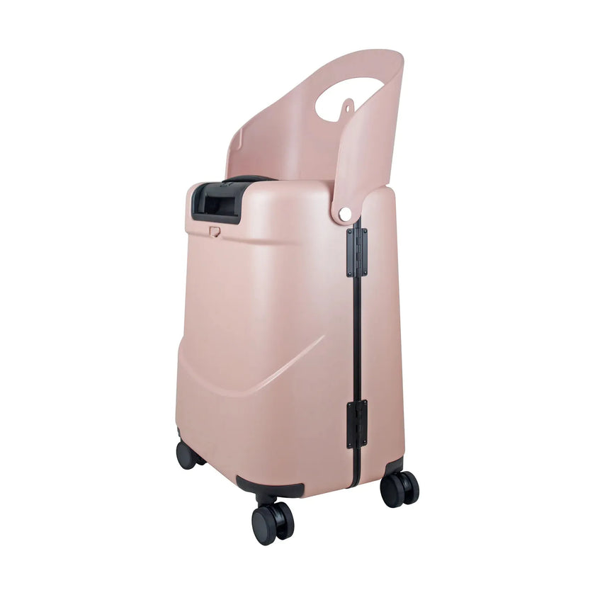 Miamily MultiCarry Ride-On Luggage (Dusty Pink) 18"