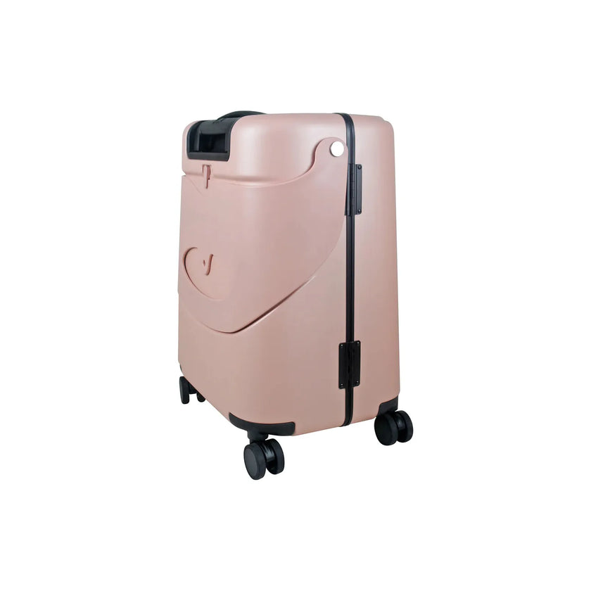 Miamily MultiCarry Ride-On Luggage (Dusty Pink) 18"