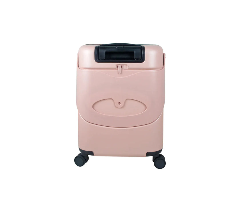 Miamily MultiCarry Ride-On Luggage (Dusty Pink) 18"
