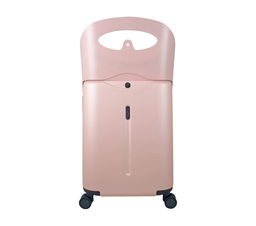 Miamily MultiCarry Ride-On Luggage (Dusty Pink) 18"